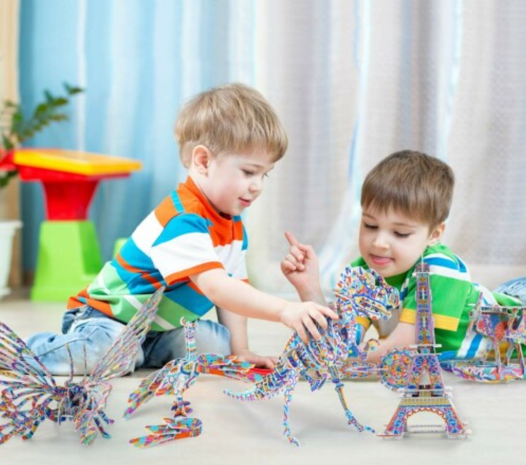 3D KleurPuzzel