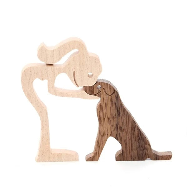 Handgemaakte Houten Beeldjes
