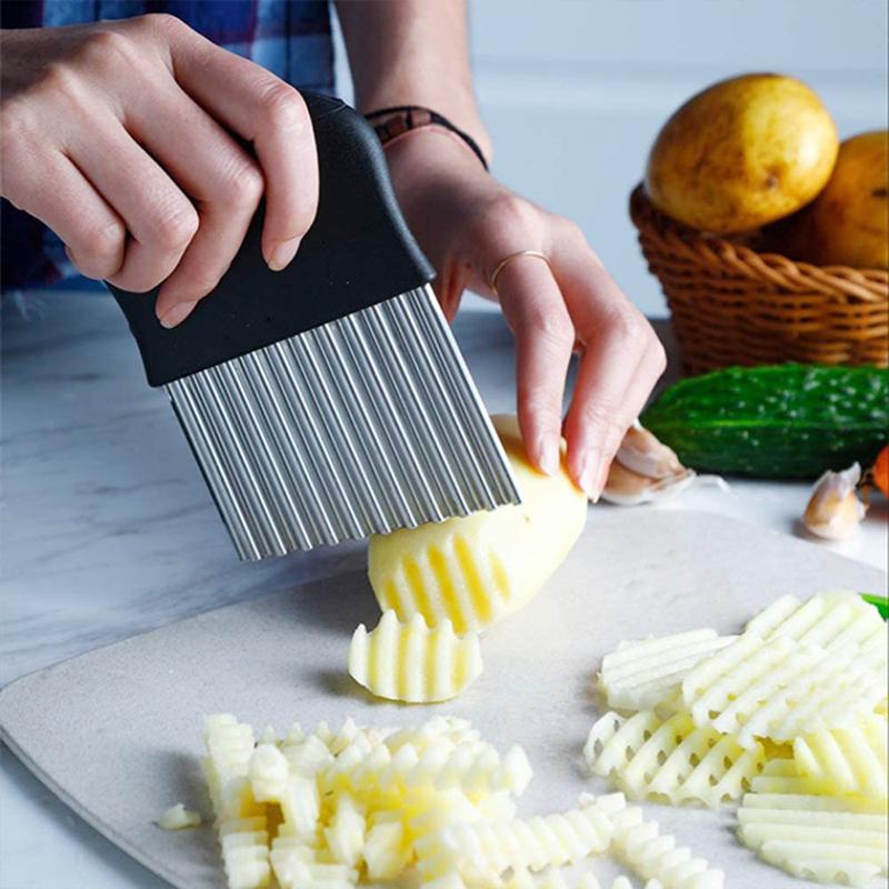 Ribbel Friet-, Chips- en Groentesnijder