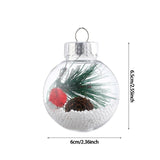 Gedetailleerde Gevulde Kerstballen