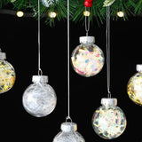 Gedetailleerde Gevulde Kerstballen