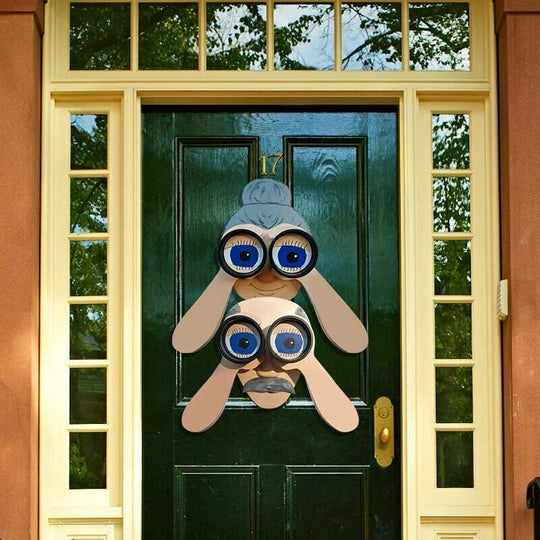Hilarische Opa & Oma Schutting Decoratie