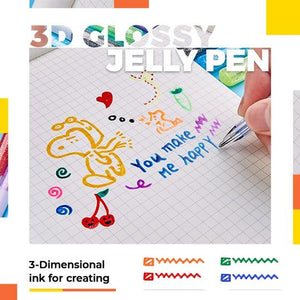 3D Pennen (Set met 6 Kleuren!)