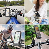 Stevige Waterbestendige Telefoonhouder - Ideaal voor fietsen of Motoren!
