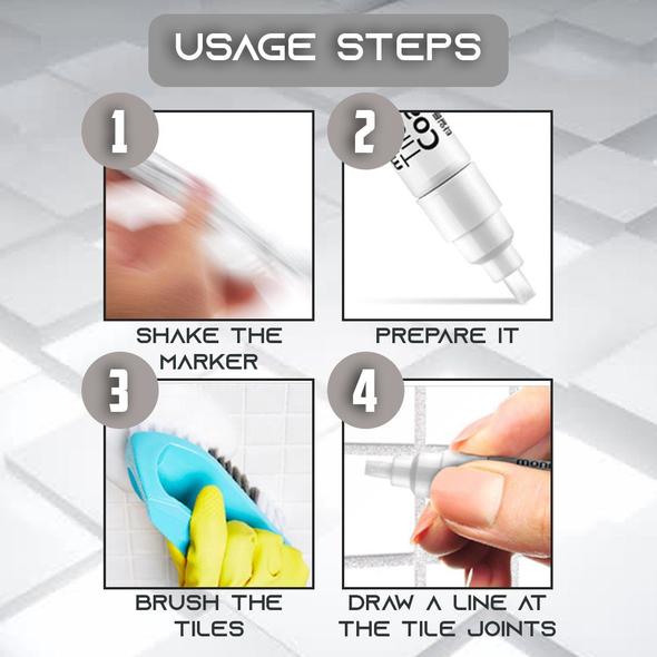 Voeg Schoonmaak - en Reparatie Stift 'Easy Clean™'
