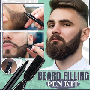 Baard Opvullende Pen - Complete Set
