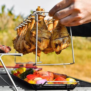 Kippenpoot BBQ Rek - Voor de ultieme BBQ ervaring!