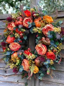 Herfst Bloemenkrans