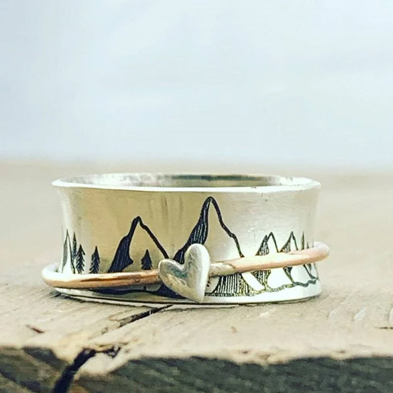 Keep Climbing™ | Prachtige Ring met Boodschap