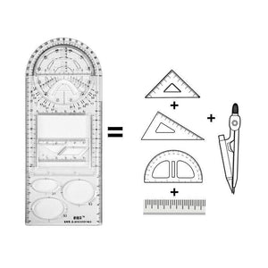 14-in-1 Geometrische Tekenhulp