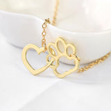 Schattige Dierenpoot Ketting - Voor de Dierenliefhebbers!
