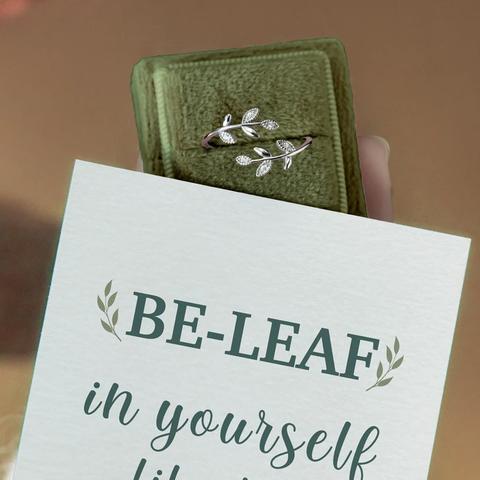 BE-LEAF Ring