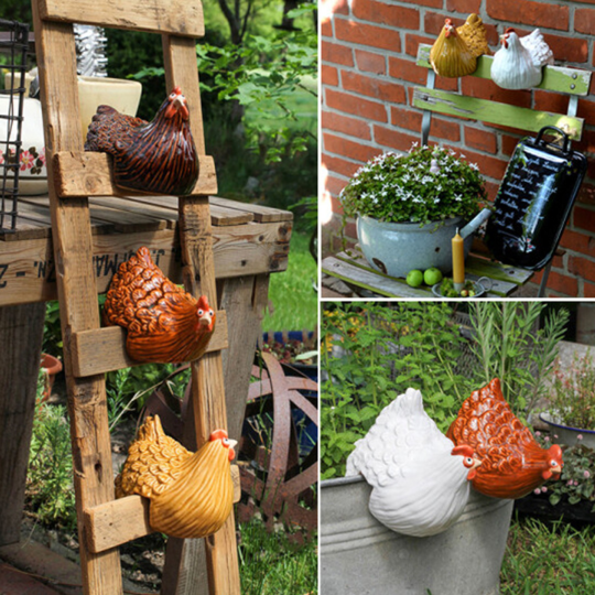 Grappige Kip Decoratie
