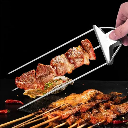 Drie-in-één Grillspiezen
