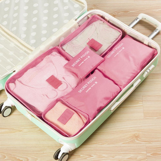 Vakantie Koffer Organizers (6 Stuks!)