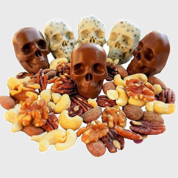 Doodshoofd IJsklontjes Mal "Scary Decorations"
