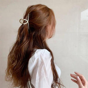 Prachtige Metalen Haarclip 'Deluxe'