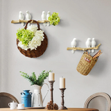 Wanddecoratie Vogel (Kapstok)Haakjes