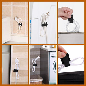 Zelfklevende Kabel Organizers (4 + 4 GRATIS!)