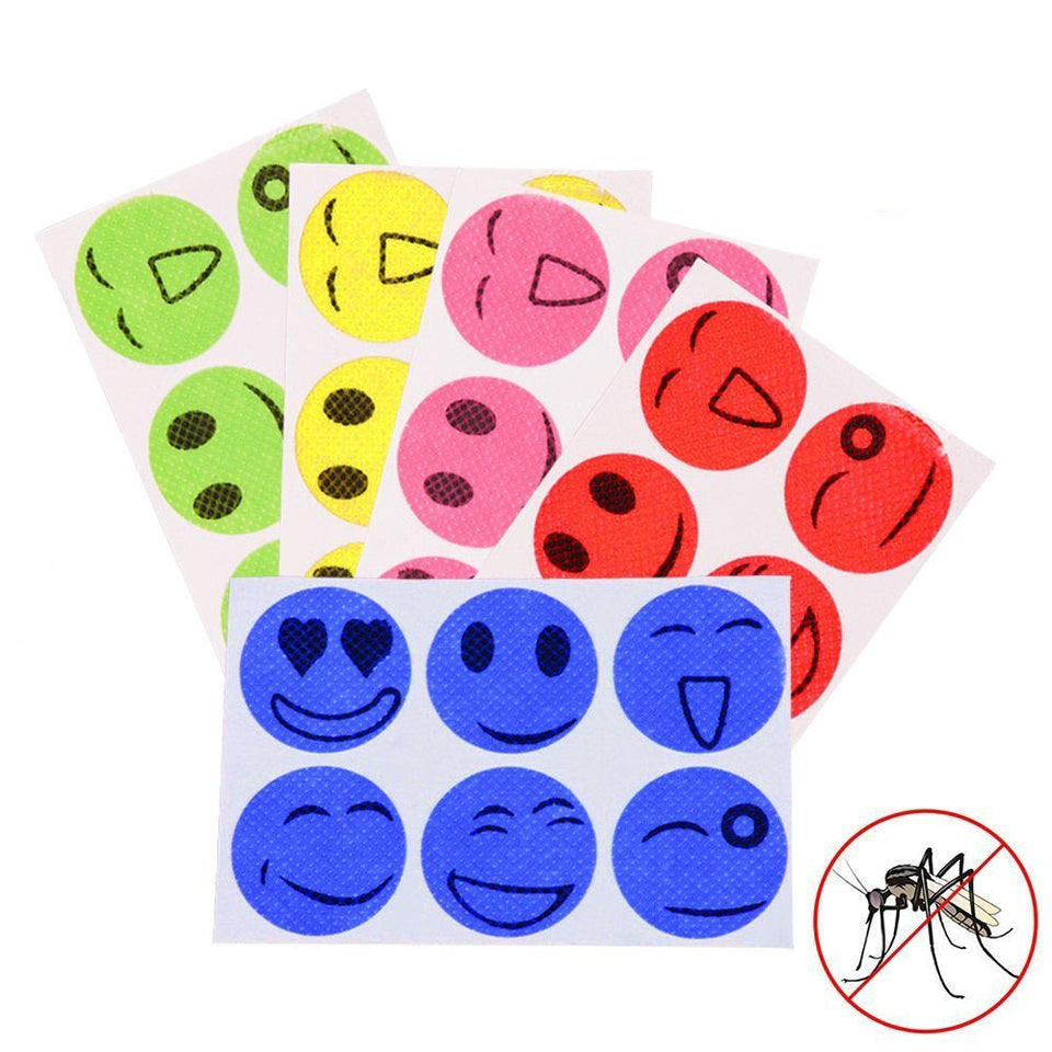 Muggen Werende Stickers 60 Stuks (Tijdelijk 50% Korting)