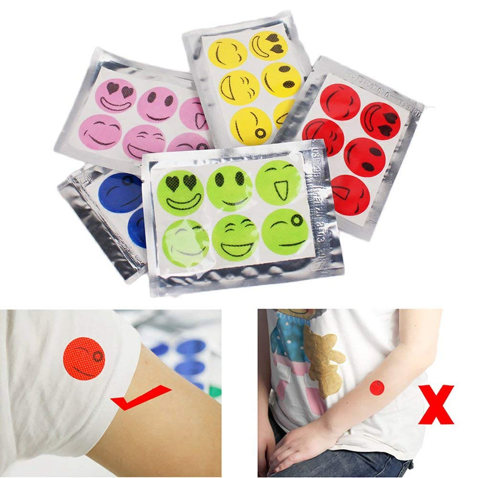 Muggen Werende Stickers 60 Stuks (Tijdelijk 50% Korting)