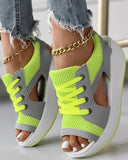 Stijlvolle Cut-Out Sandalen