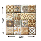 3D peel-and-stick wandstickers "Muurmagie"