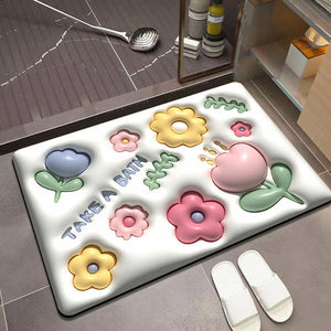 Super Absorberende 3D-Effect Badmat