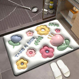 Super Absorberende 3D-Effect Badmat