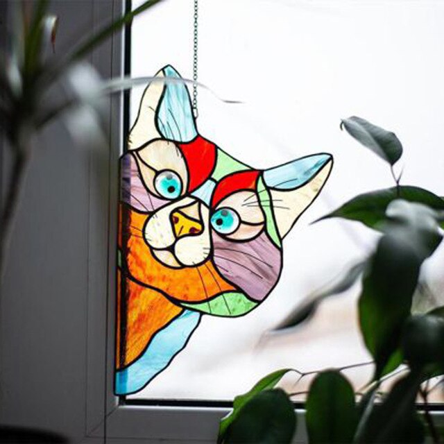 Katten Hangers - Raam Decoratie