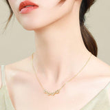 Hart & Klavertje Vier Ketting