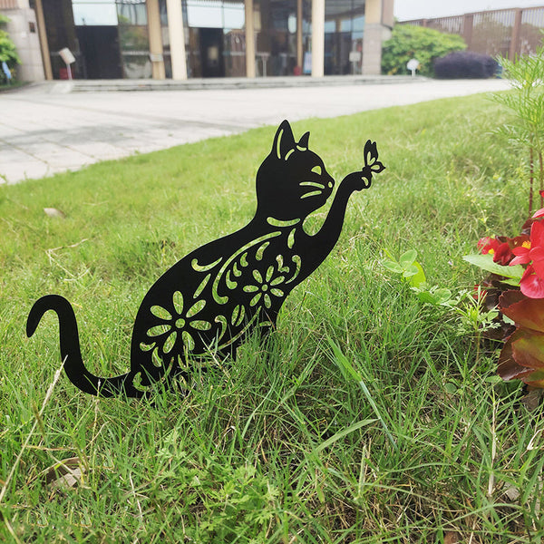 Metalen Kat Decoratie™