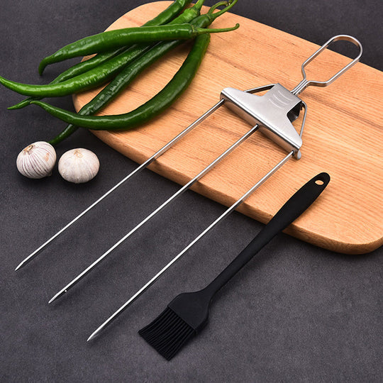 Drie-in-één Grillspiezen