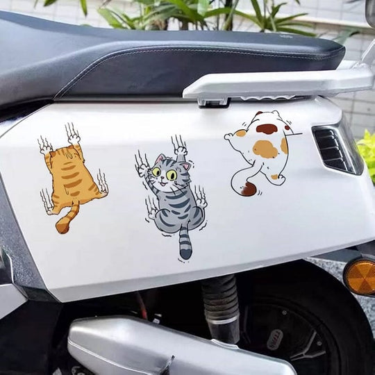 Schattige (Auto) Katten Stickers
