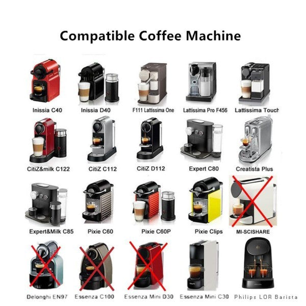 Herbruikbare Nespresso Cups (Tijdelijk 50% Korting)