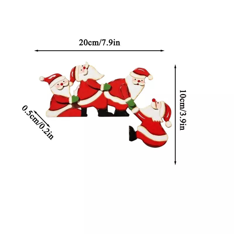 Kerst Hoek/Deur Decoratie "Happy days"