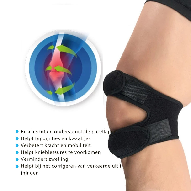 Knieschijf Stabilisator Brace - Pijnverlichting voor de Knieën