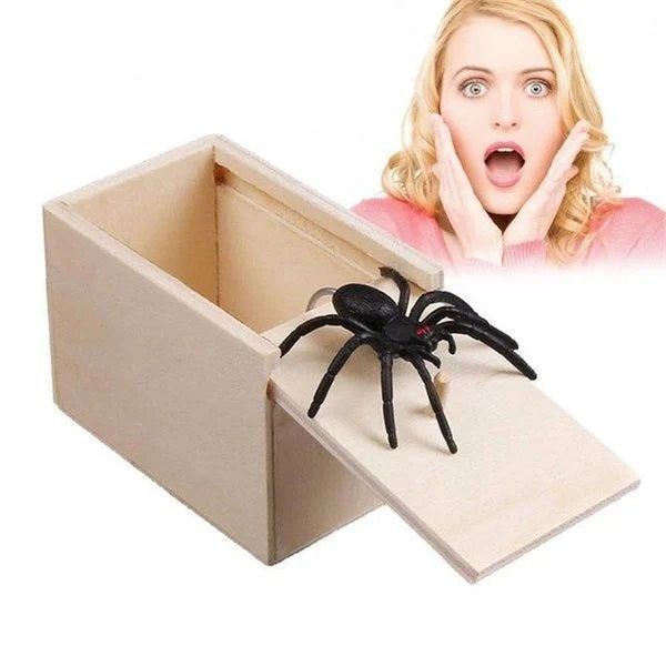 Hilarisch Spinnen Grap Doosje
