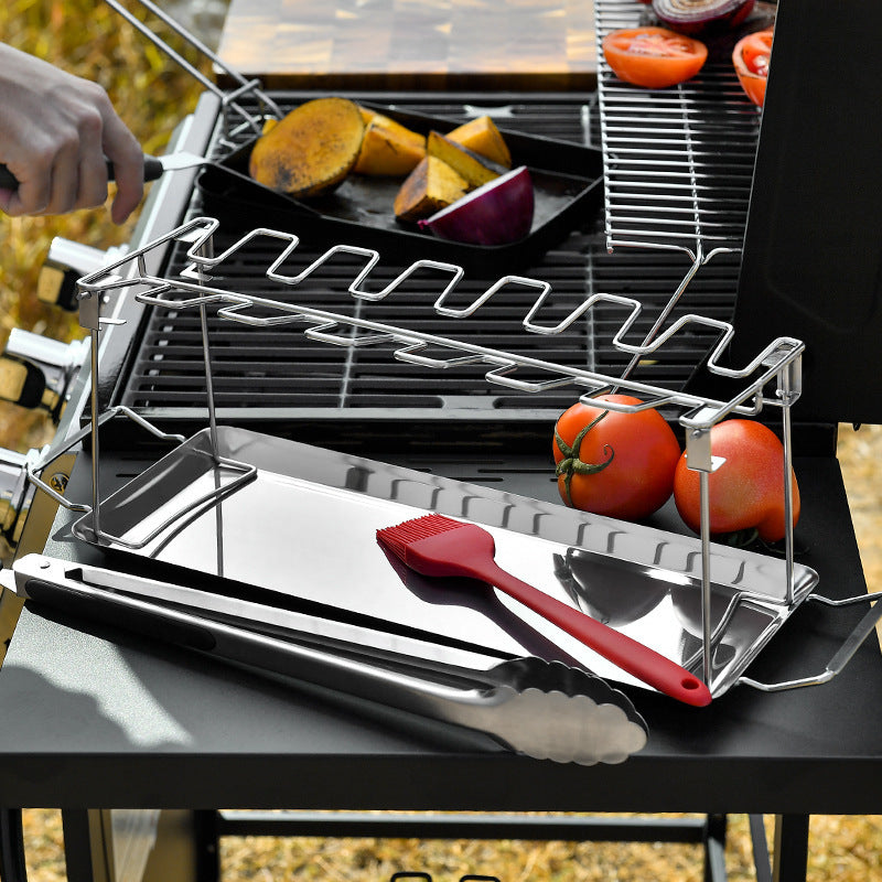 Kippenpoot BBQ Rek - Voor de ultieme BBQ ervaring!