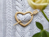 Handgemaakte Houten Broches