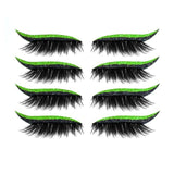 2-in-1 Eyeliner & Wimpers (4 Sets!)