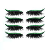2-in-1 Eyeliner & Wimpers (4 Sets!)