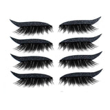 2-in-1 Eyeliner & Wimpers (4 Sets!)