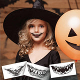 Halloween Mondtatoeages (Set van 10 Stuks!)