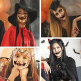 Halloween Mondtatoeages (Set van 10 Stuks!)
