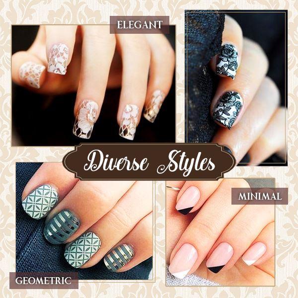 Siliconen Nagel Stempel - Nail Art