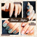Siliconen Nagel Stempel - Nail Art