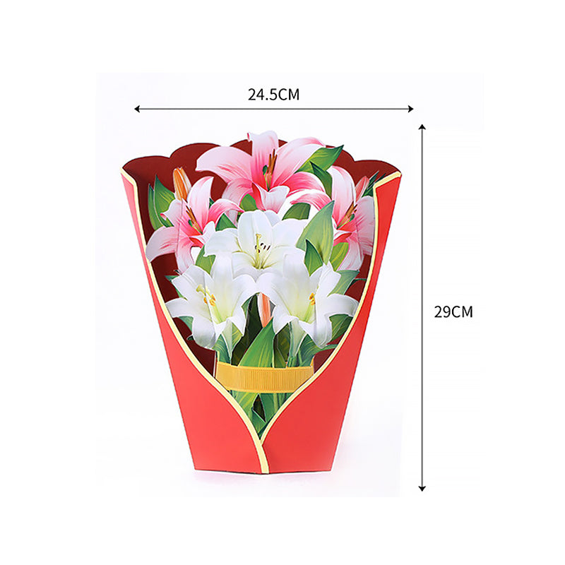 Pop-Up 3D Boeket Cadeau