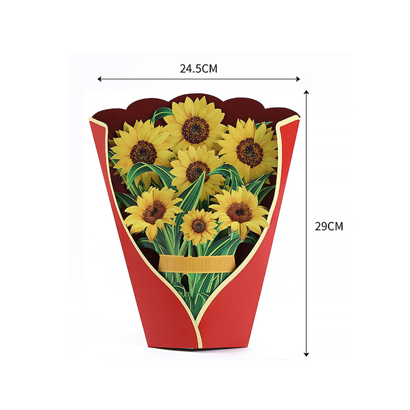 Pop-Up 3D Boeket Cadeau