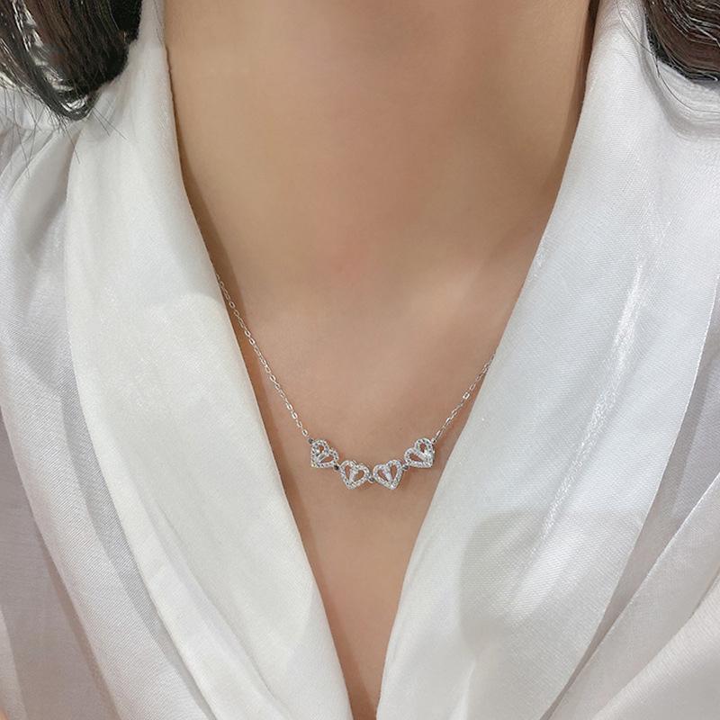 Hart & Klavertje Vier Ketting